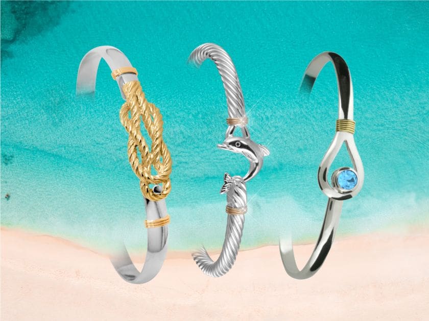 Caribbean Hook Bracelets from the Nautical Collection